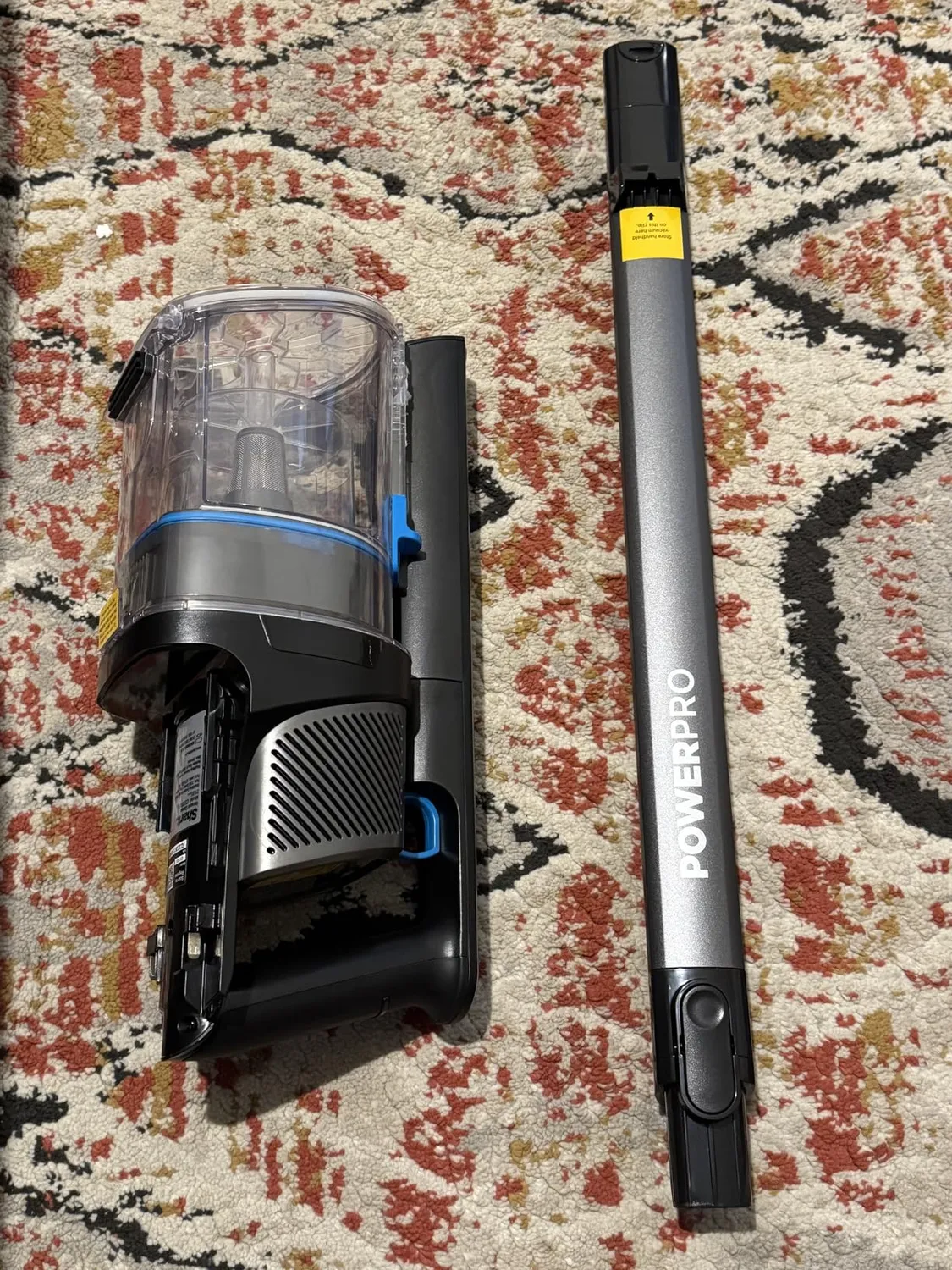 Shark PowerPro Aspirapolvere Senza Filo Blu Standard 50Min
