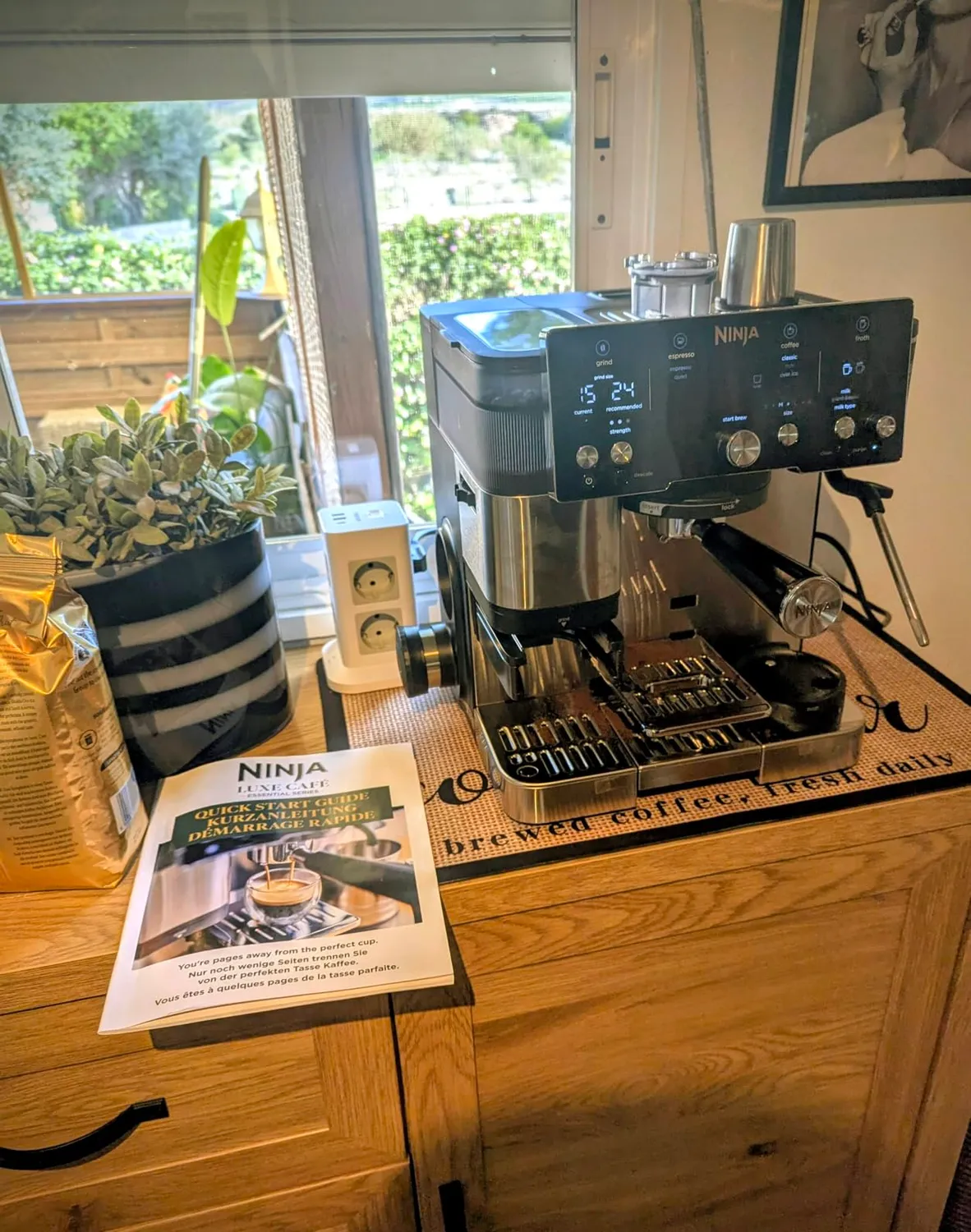 Ninja Luxe Café Essential Macchina Caffè Grani Espresso Filtro