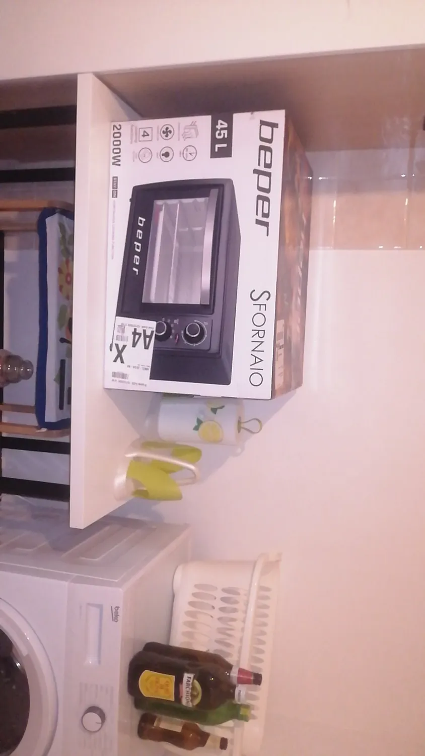 Beper 90.882 fornetto elettrico 12L al quarzo
