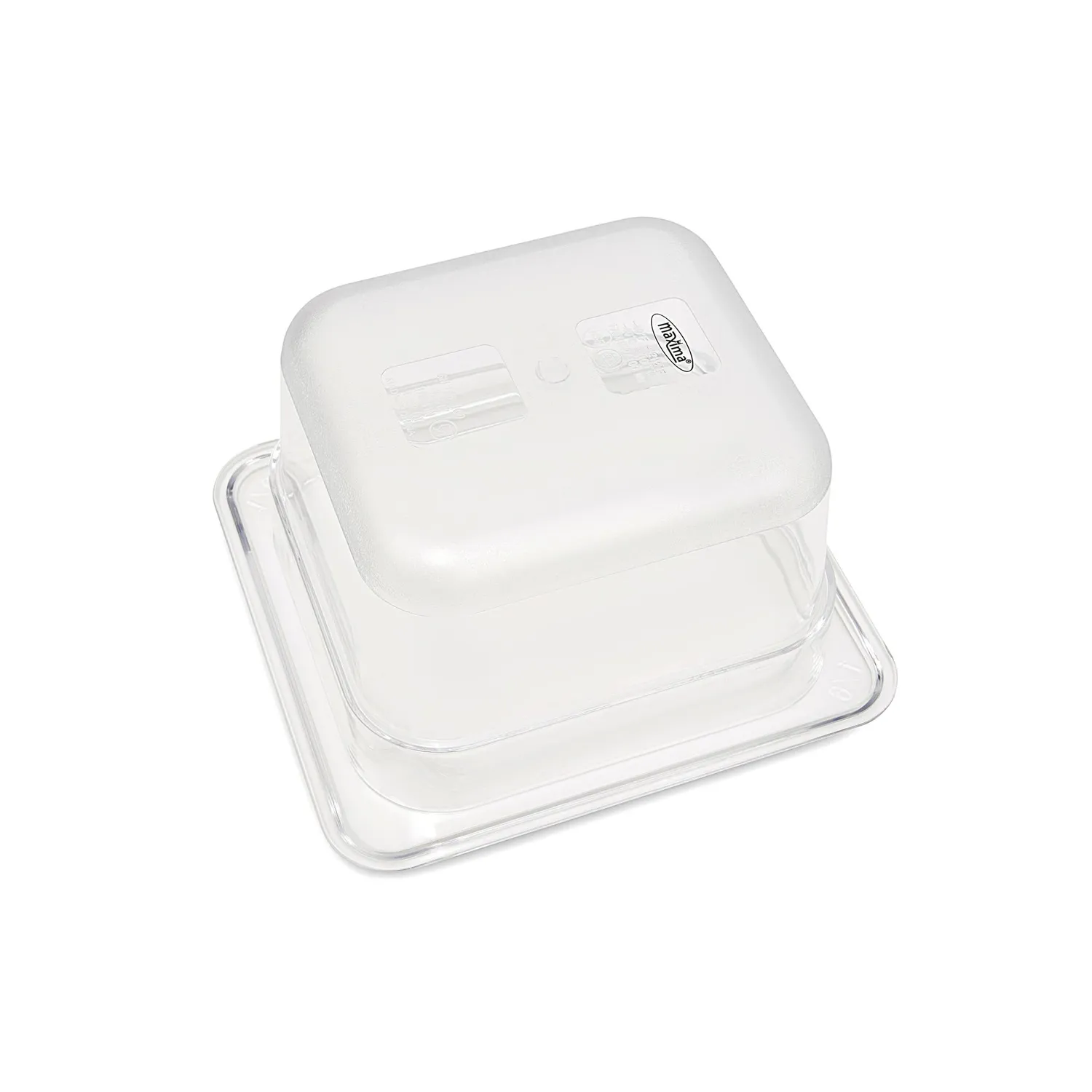 Pizza Maxima contenitore gastronorm 1/6 GN 10 cm policarbonato