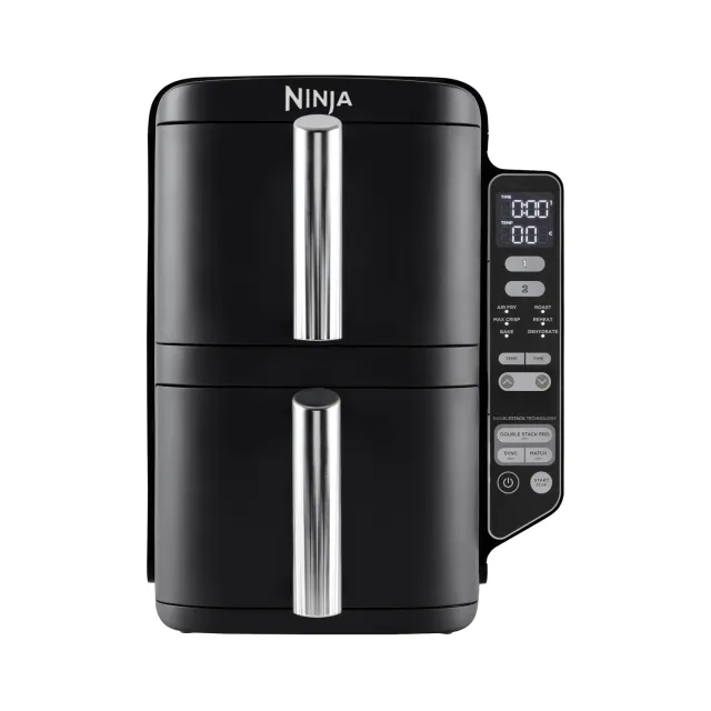 Ninja Double Stack Friggitrice Aria 7,6L Nera 6 Funzioni