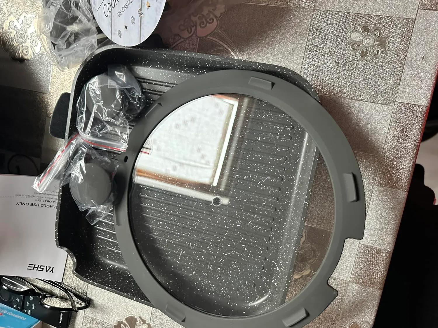 Yashe batteria pentole induzione 21 pezzi antiaderente