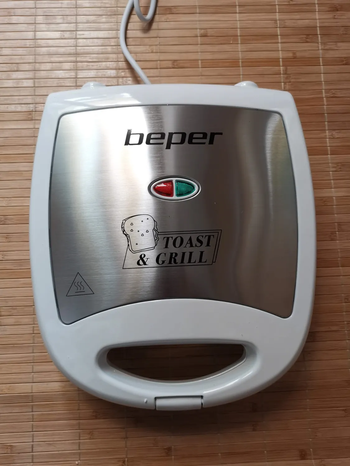 Beper Maxi Toast&Grill tostiera 4 fette 1300W