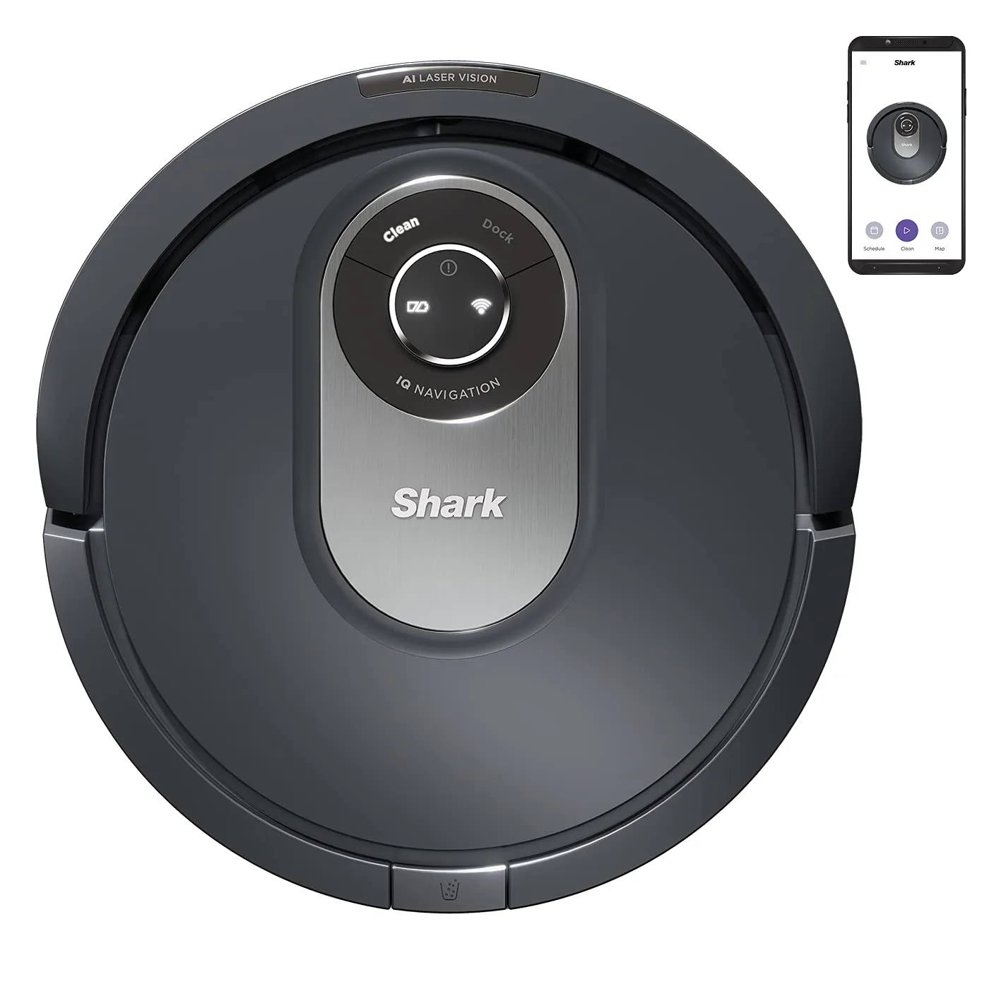 Shark AI 360 RV2500SEU Robot Aspirapolvere 120min Base