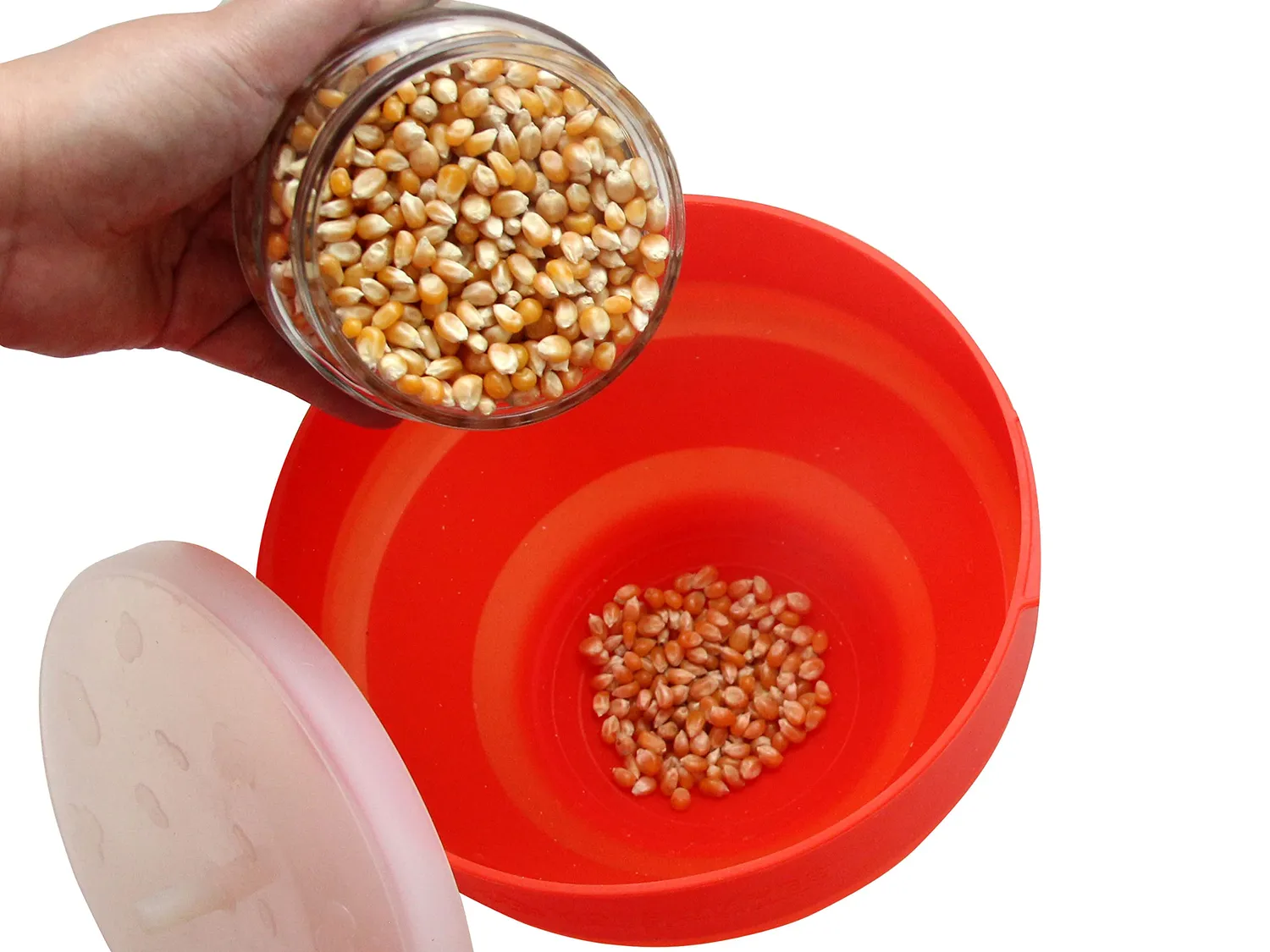Beper C106CAS002 Cuoci Popcorn Microonde Silicone Pieghevole