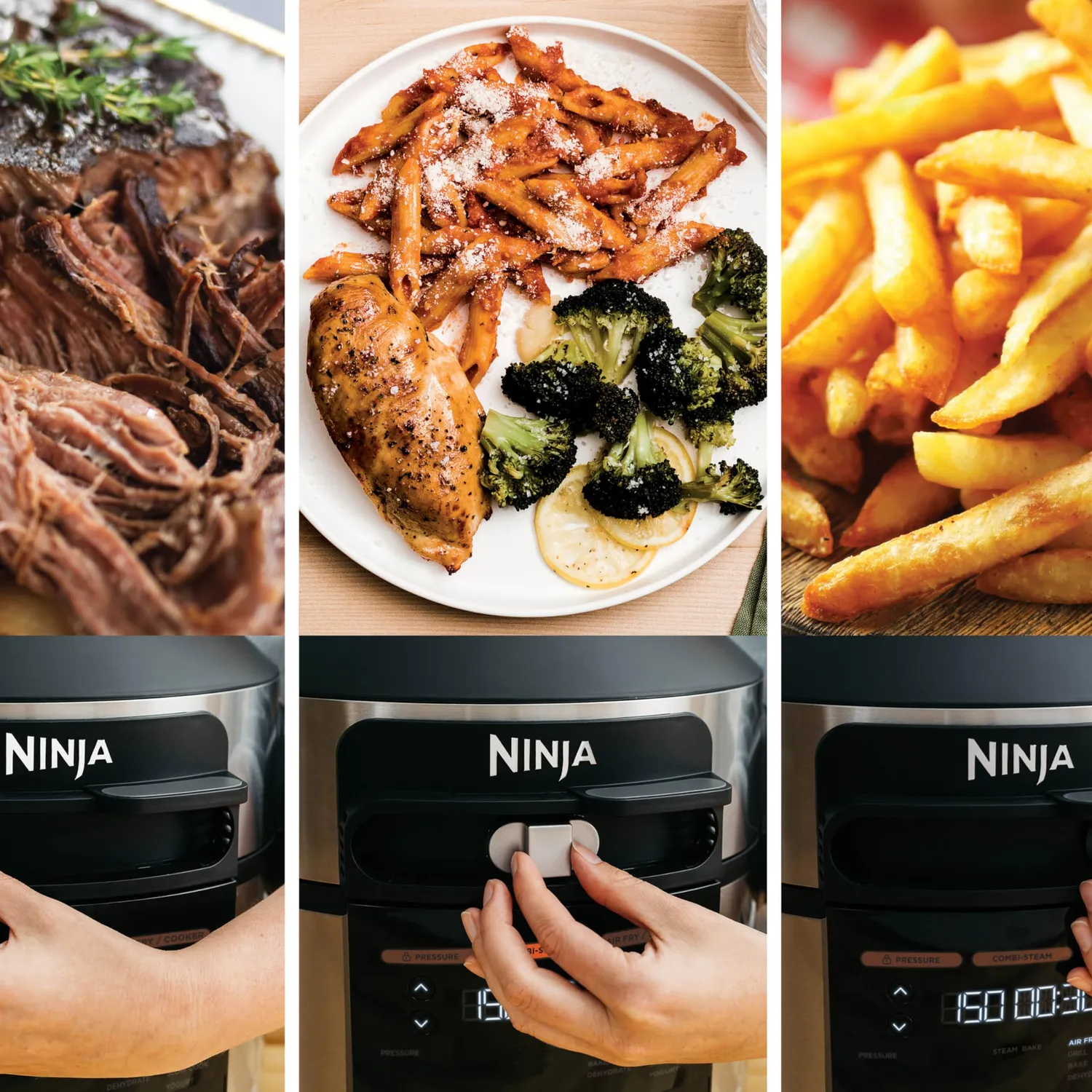 Ninja Foodi MAX Multicooker 11 in 1 6 L Acciaio