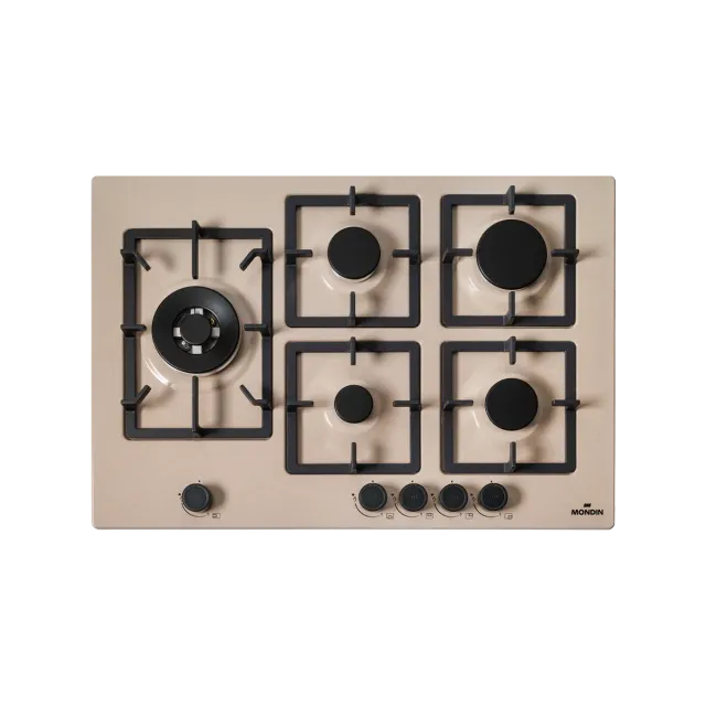 Mondin Torino FQ755VPGLAV piano cottura gas 75 cm da incasso