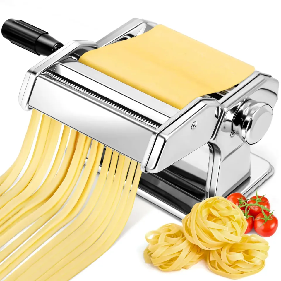 Yashe QF-150 macchina pasta manuale acciaio inox 7 spessori