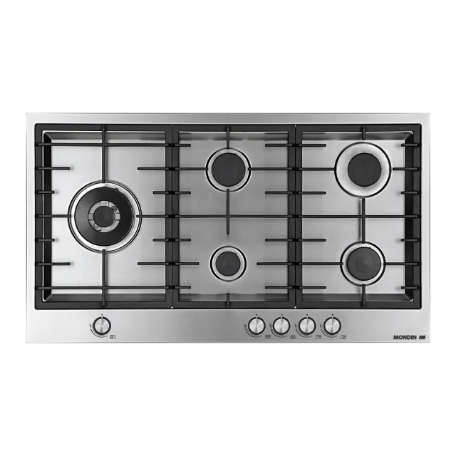 Mondin Milano SH905VPGLX piano cottura gas 90 cm inox