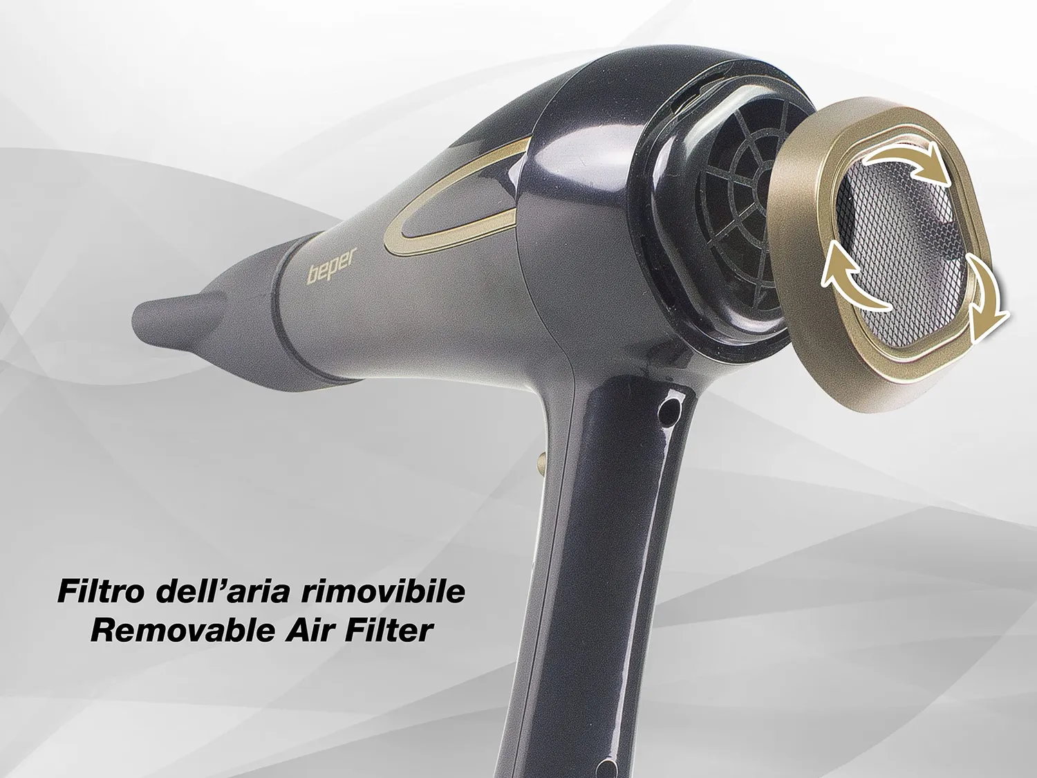 Beper P301ASC001 phon professionale 2200W motore AC