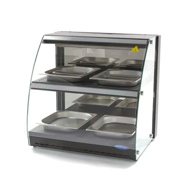 Maxima Vetrina termica 4x1/2 GN 2 livelli 550W