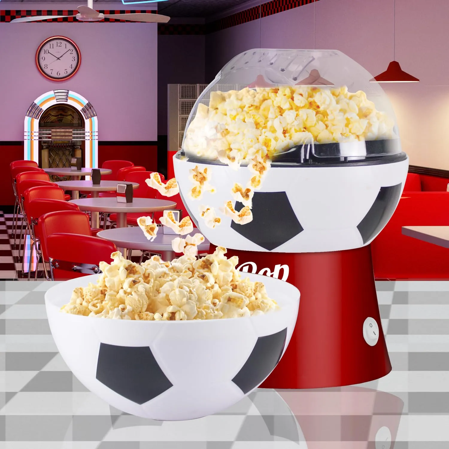 Beper P101CUD053 macchina popcorn aria pallone calcio