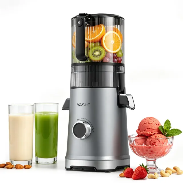 Yashe Estrattore Succo Freddo 600W Bocca 152mm 3-in-1