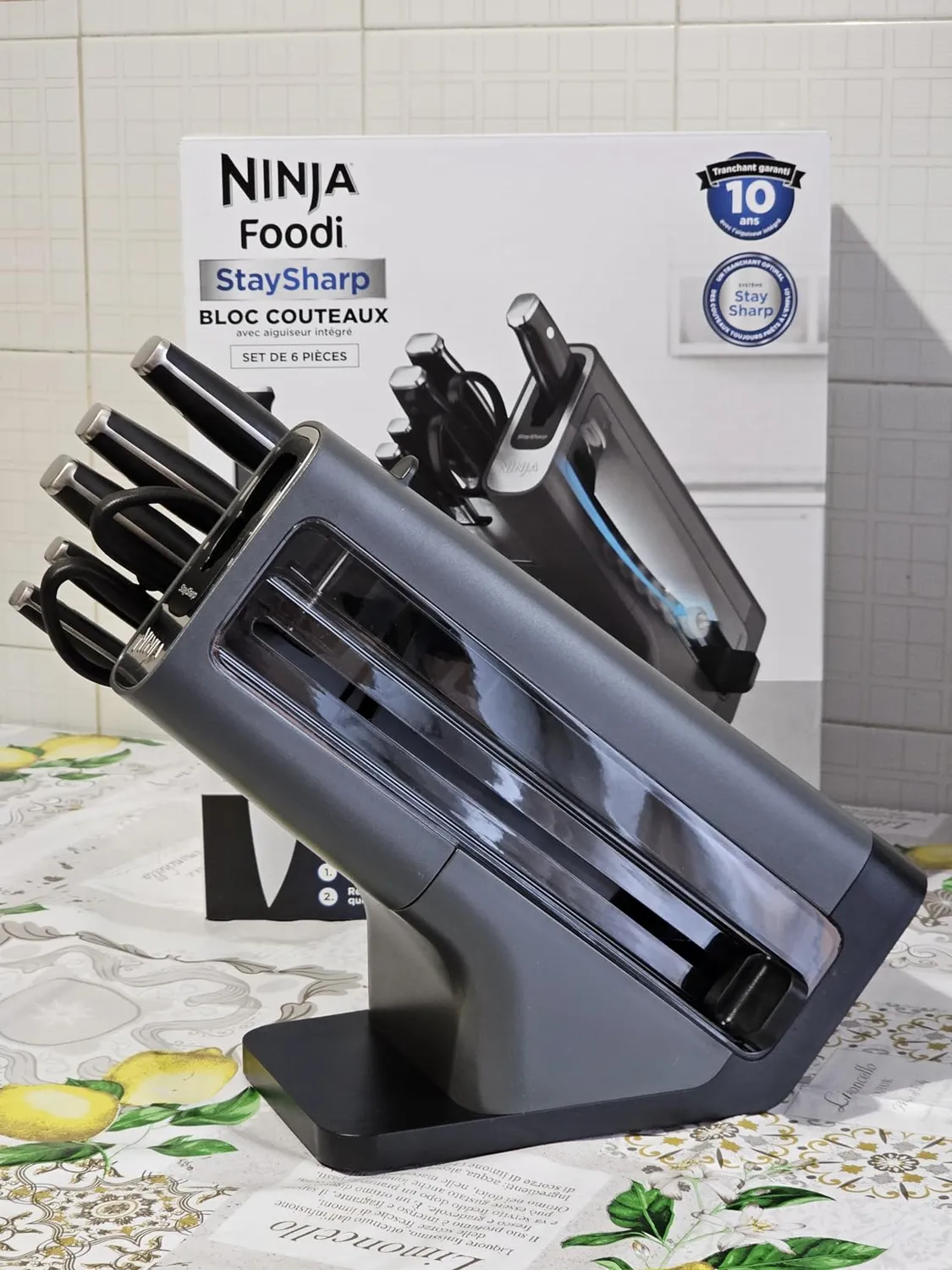 Ninja StaySharp set coltelli 6 pezzi nero inox