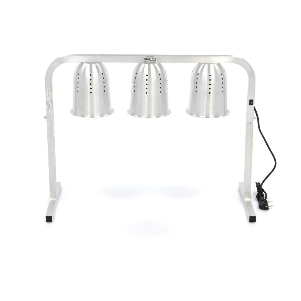Maxima Lampada Riscaldante 3 Luci con Vasca GN 825W