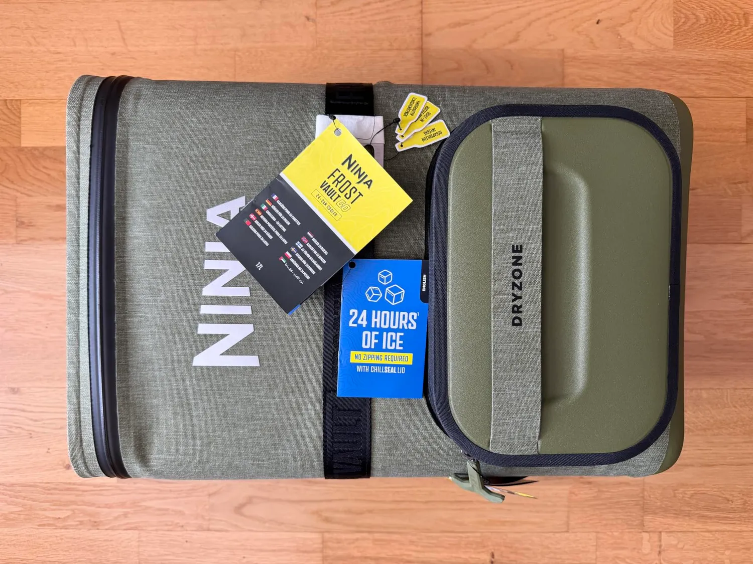 Ninja FrostVault Go Zaino Frigo 17L Verde con Siberina