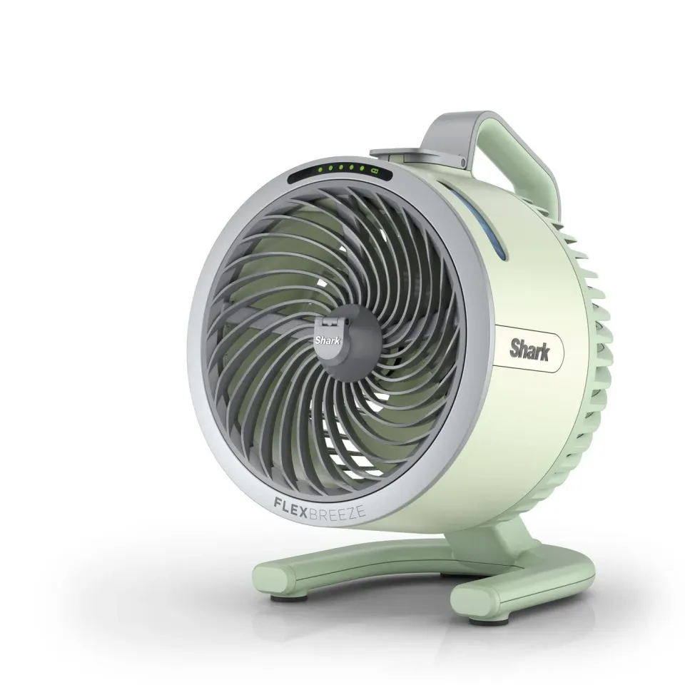 Shark FlexBreeze HydroGo Ventilatore Portatile Verde Menta