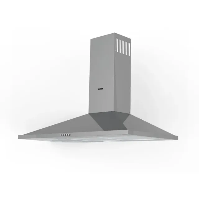 Samet Eolo90 Cappa Piramide 90 cm Inox Parete