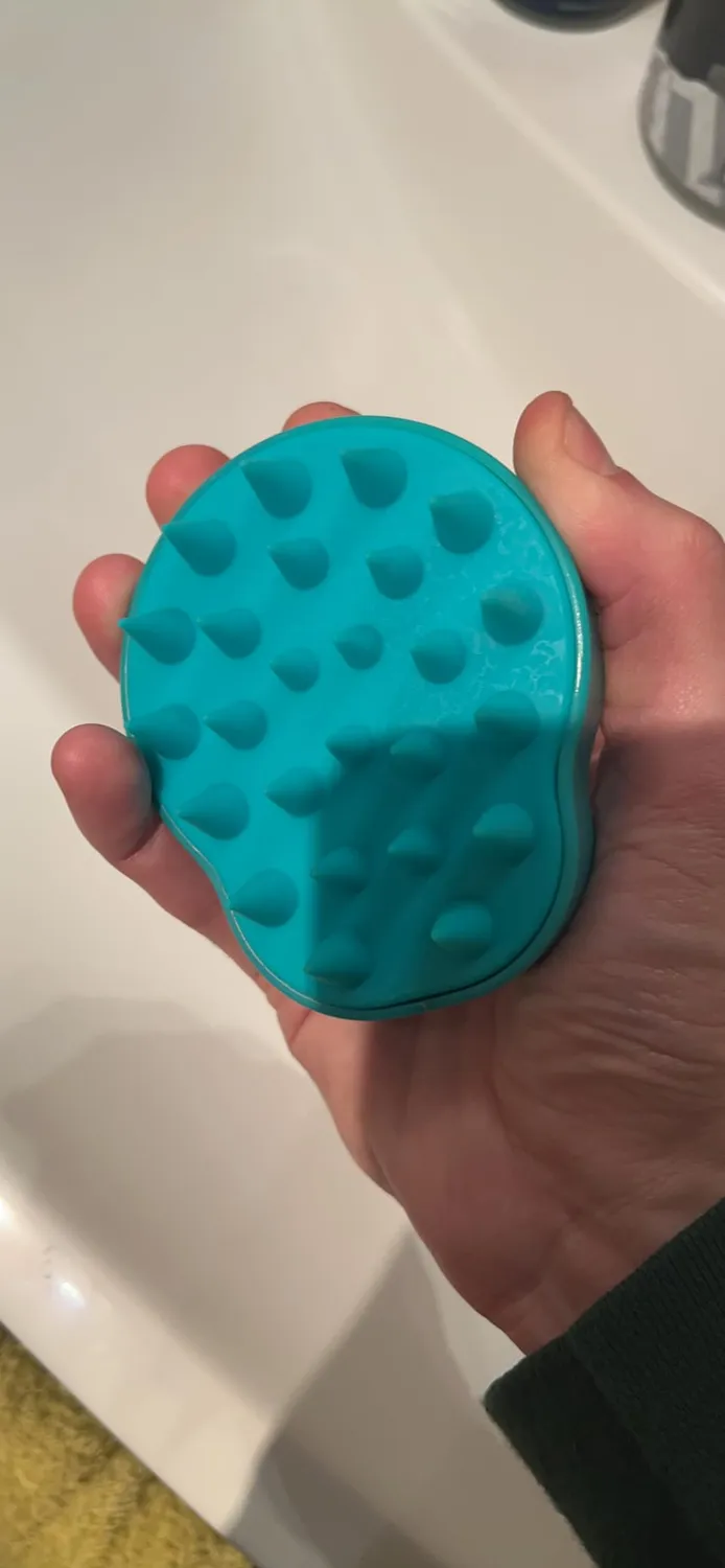 Beper C301ABE002 spazzola massaggiatore cuoio capelluto silicone