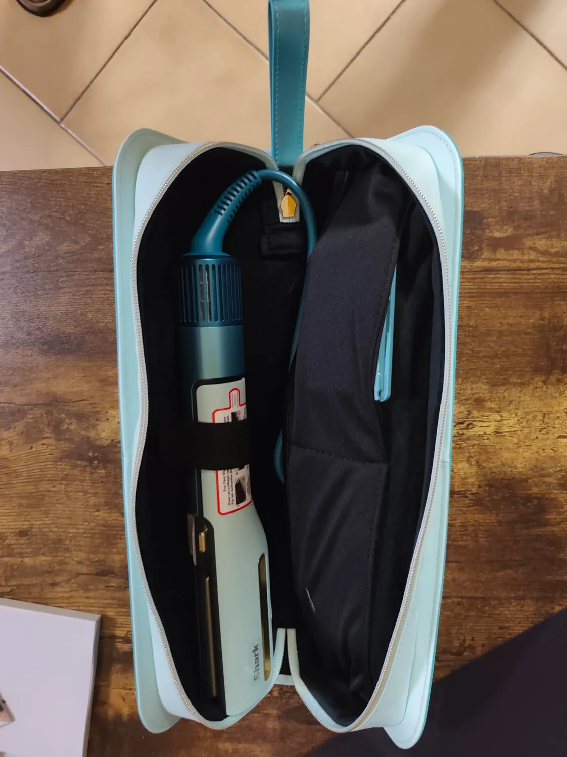 Shark SilkiPro Straight HT401EUBL piastra verde acqua