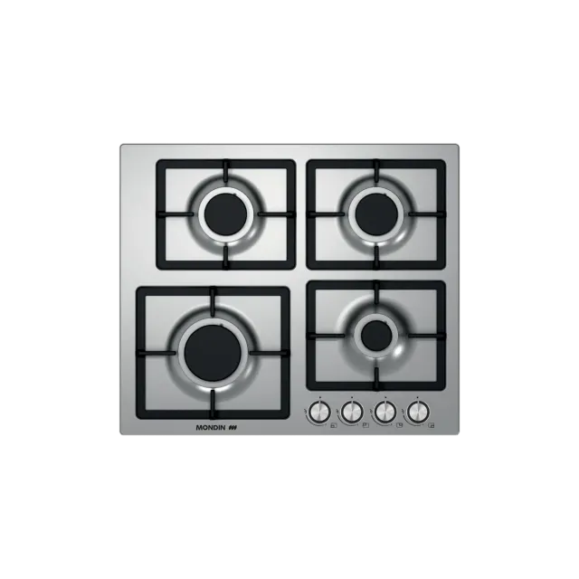 Mondin Torino FQ604VNGL piano cottura a gas 60cm incasso