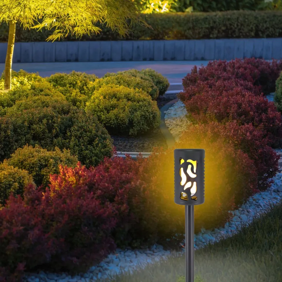 Beper P207ILO101 Luce Solare Effetto Fiamma 12 LED IP44