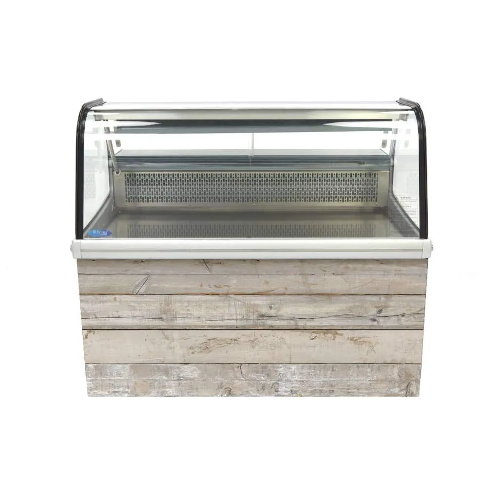 Maxima Vetrina Refrigerata 255 L con Supporto GN Vetro Curvo