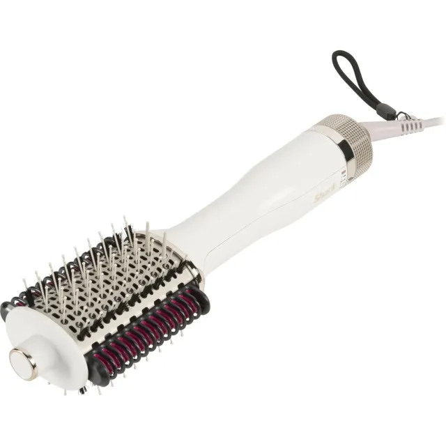 Shark SmoothStyle HT212EU Spazzola ad Aria Calda Bianca