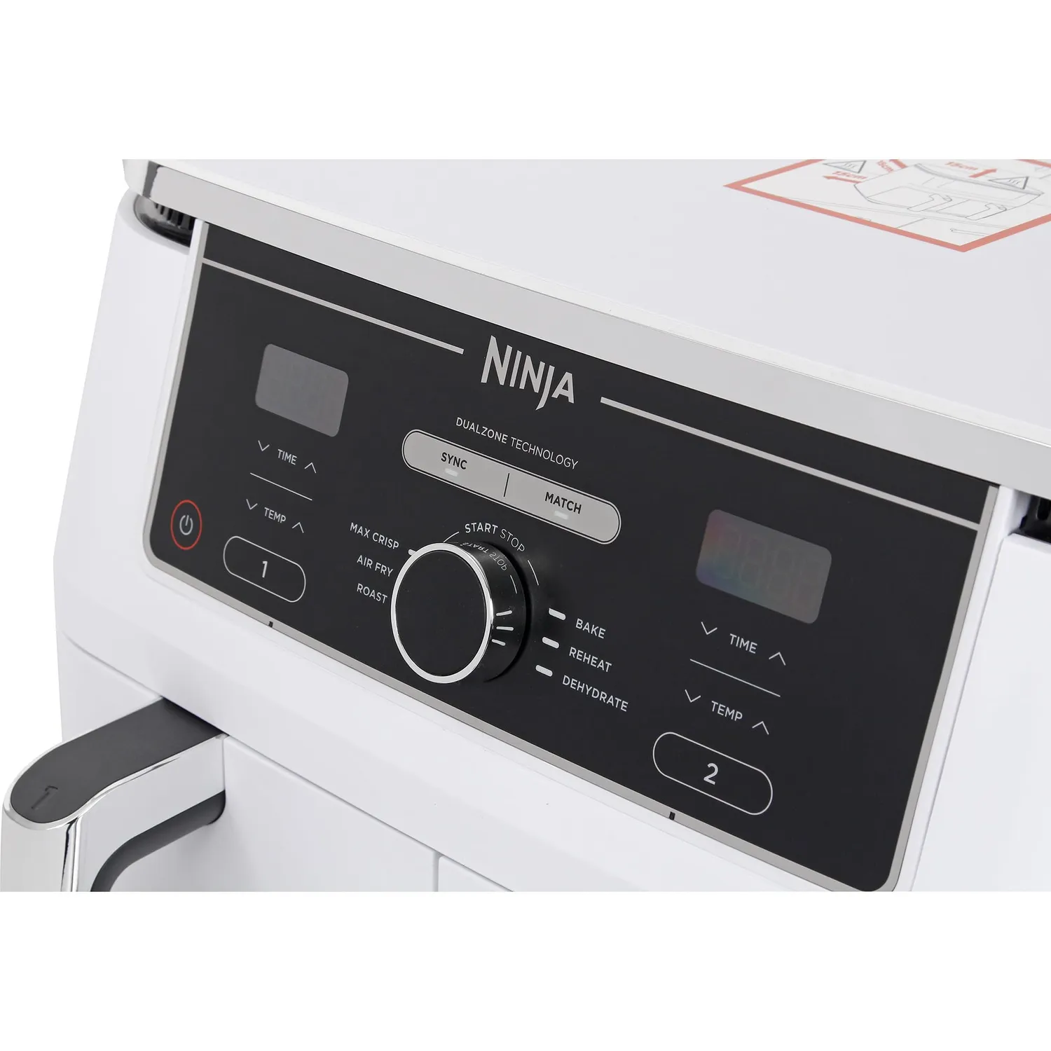 Ninja Foodi Max Dual Zone AF400EUWH friggitrice 9,5 L bianca