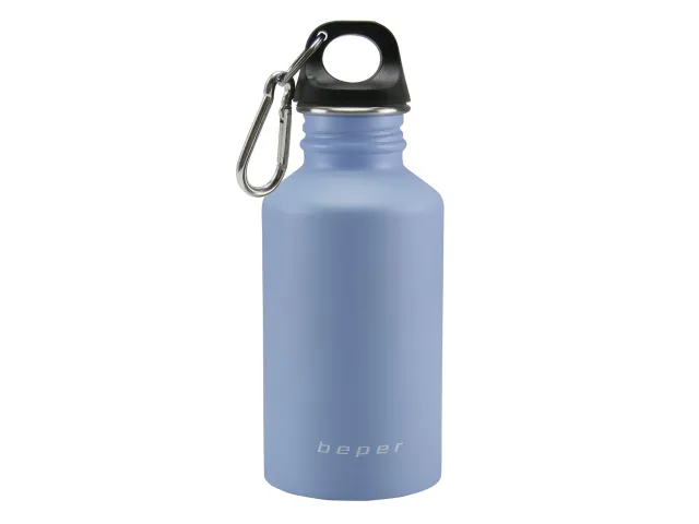 Beper C102BOT004 borraccia acciaio 500 ml azzurra