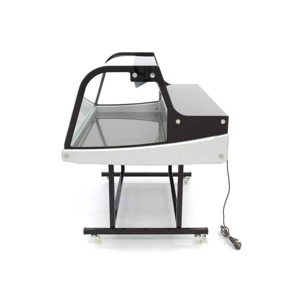 Maxima Vetrina Refrigerata 255 L con Supporto GN Vetro Curvo