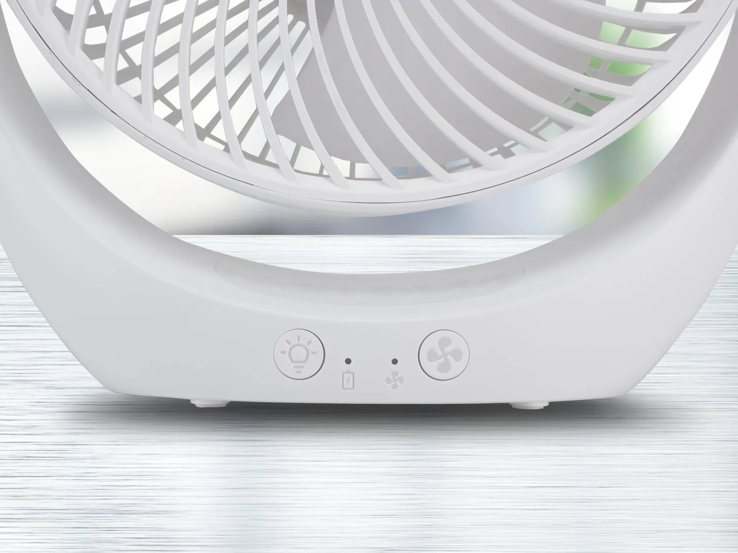 Beper P206VEN425 ventilatore da tavolo ricaricabile LED