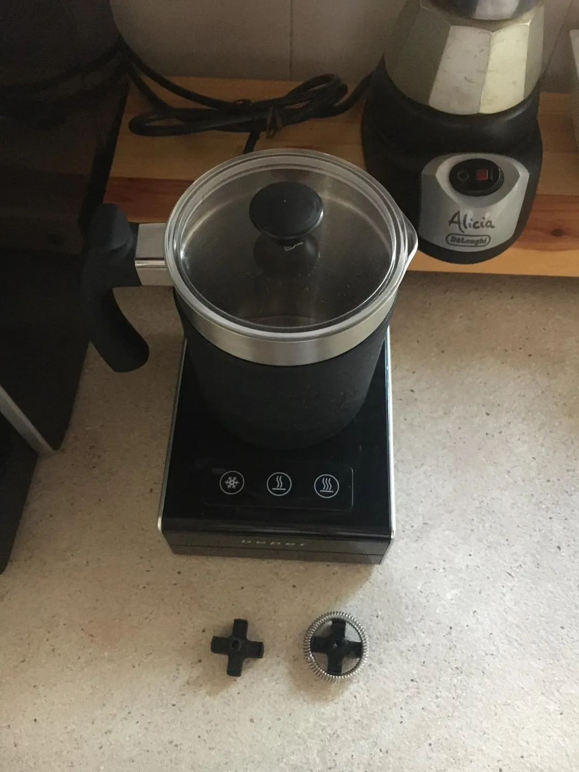 Beper BB.200 Montalatte Elettrico Magnetico 500ml Lavabile
