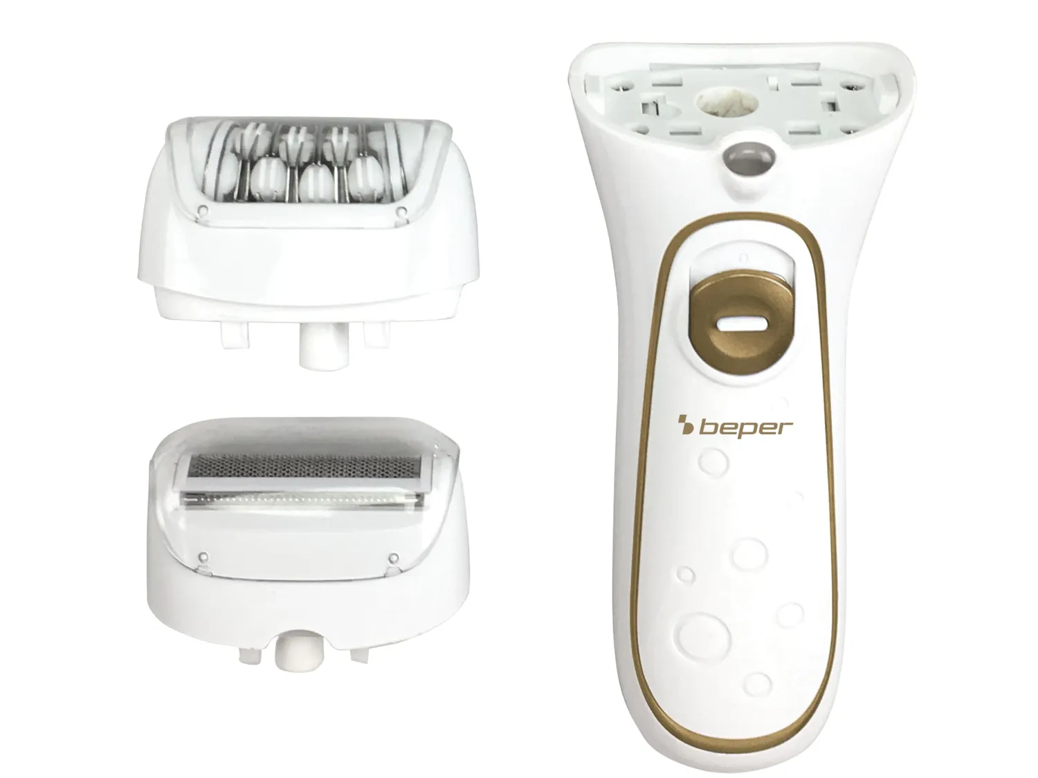 Beper 3BEPI001 Epilatore 2in1 Ricaricabile con Rasoio