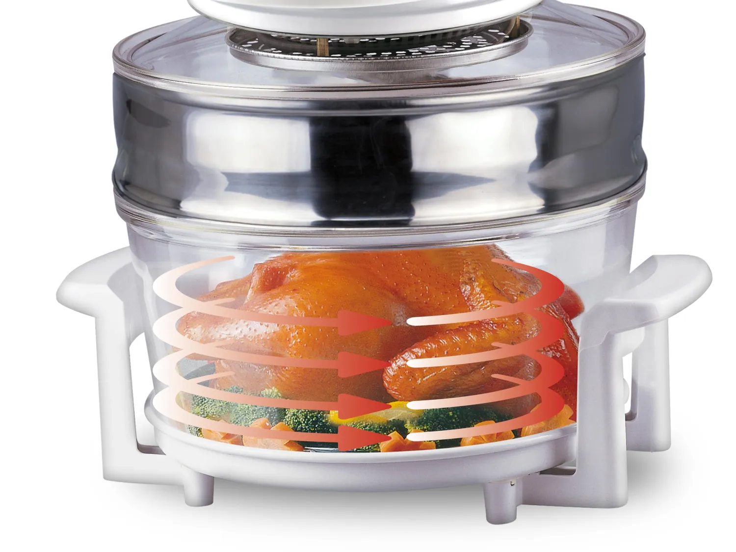 Beper BF.640 forno ventilato multifunzione 12 L con anello 18 L