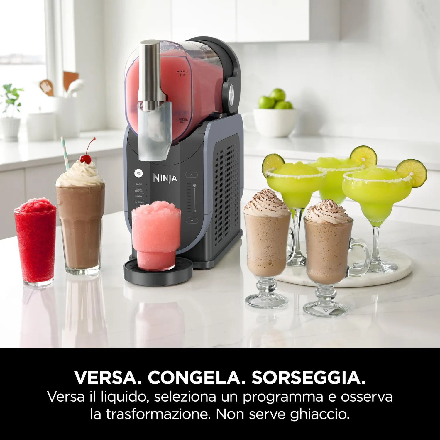 Ninja SLUSHi macchina granita 1,9L blu grigio