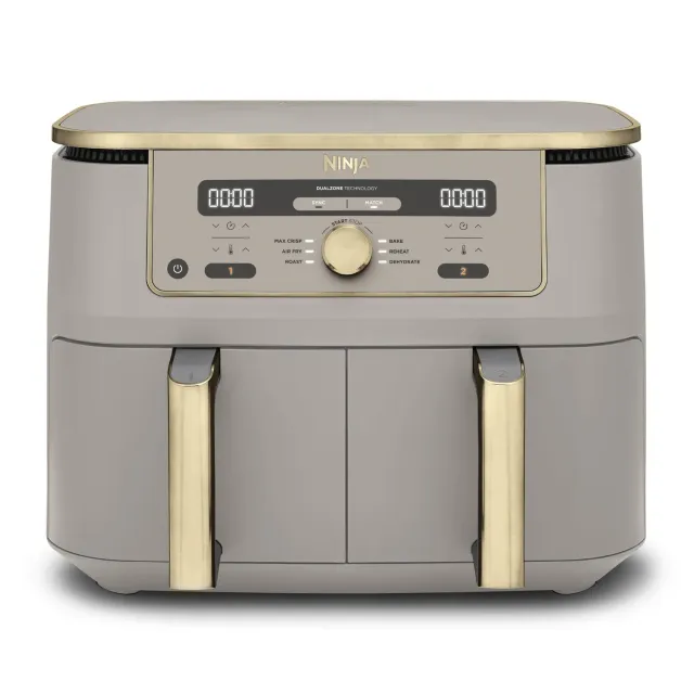 Ninja Dual Zone MAX friggitrice ad aria 9,5L pietra oro doppia