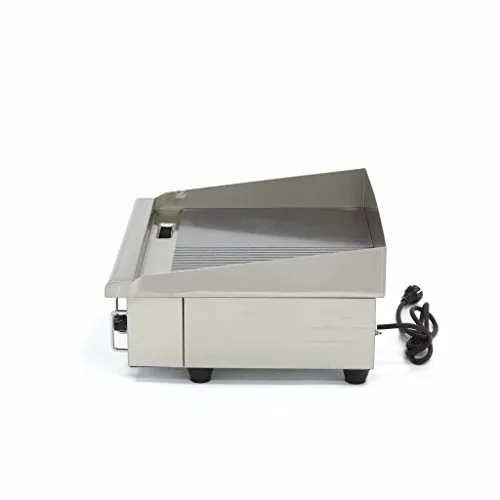 Maxima Piastra Barbecue 55 cm Metà Rigata 50-300°C