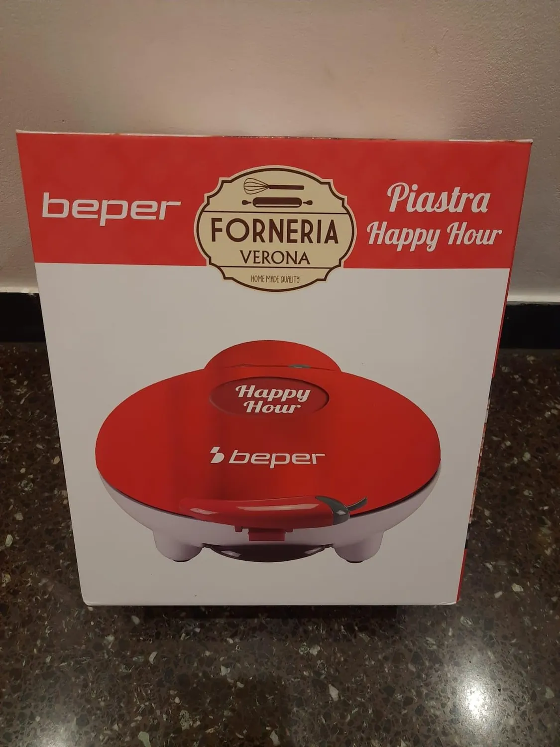 Beper Happy Hour P101CUD600 piastra aperitivi fagottini
