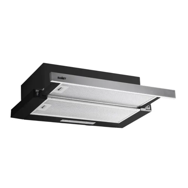 Samet NewSlim60 cappa sottopensile 60 cm nero inox