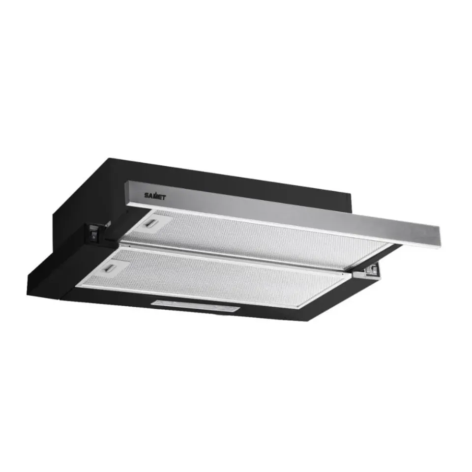 Samet NewSlim60 cappa sottopensile 60 cm nero inox