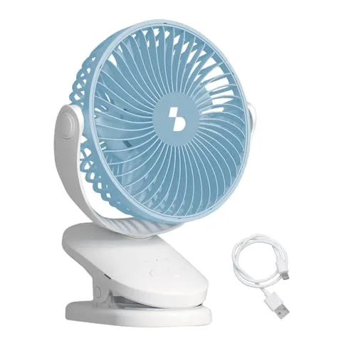 Beper P206VEN421 Mini Ventilatore Clip Ricaricabile USB