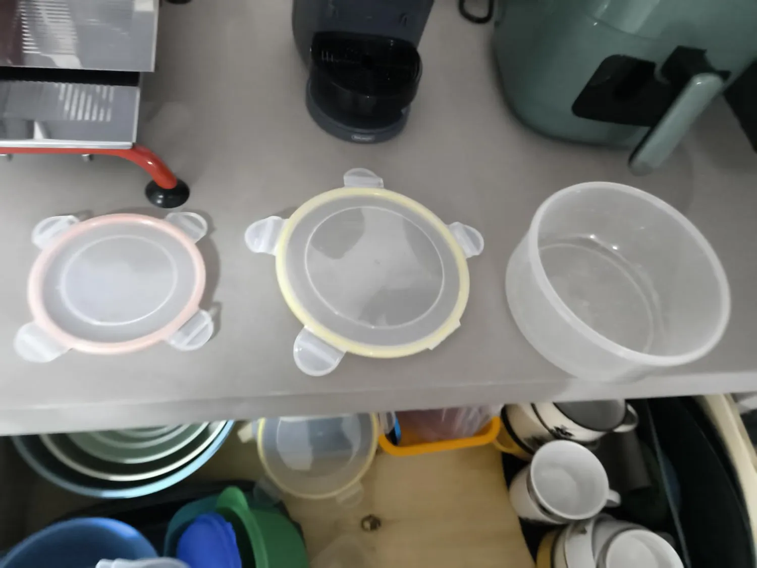 Yashe Contenitori Ermetici Alimenti Set 16 Pezzi Mist Formati
