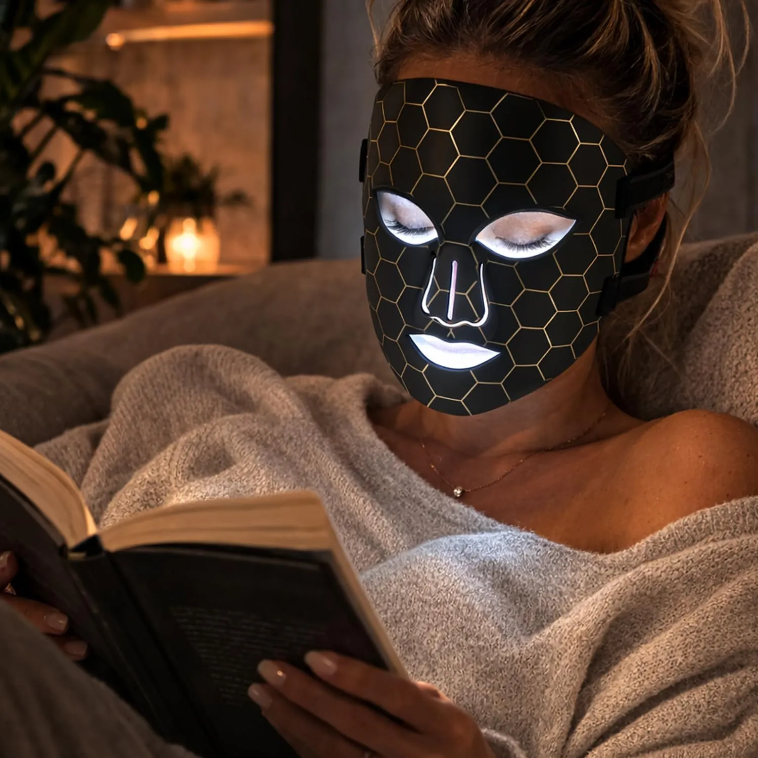 Beper P302VIS100 maschera viso LED 7 colori anti-age