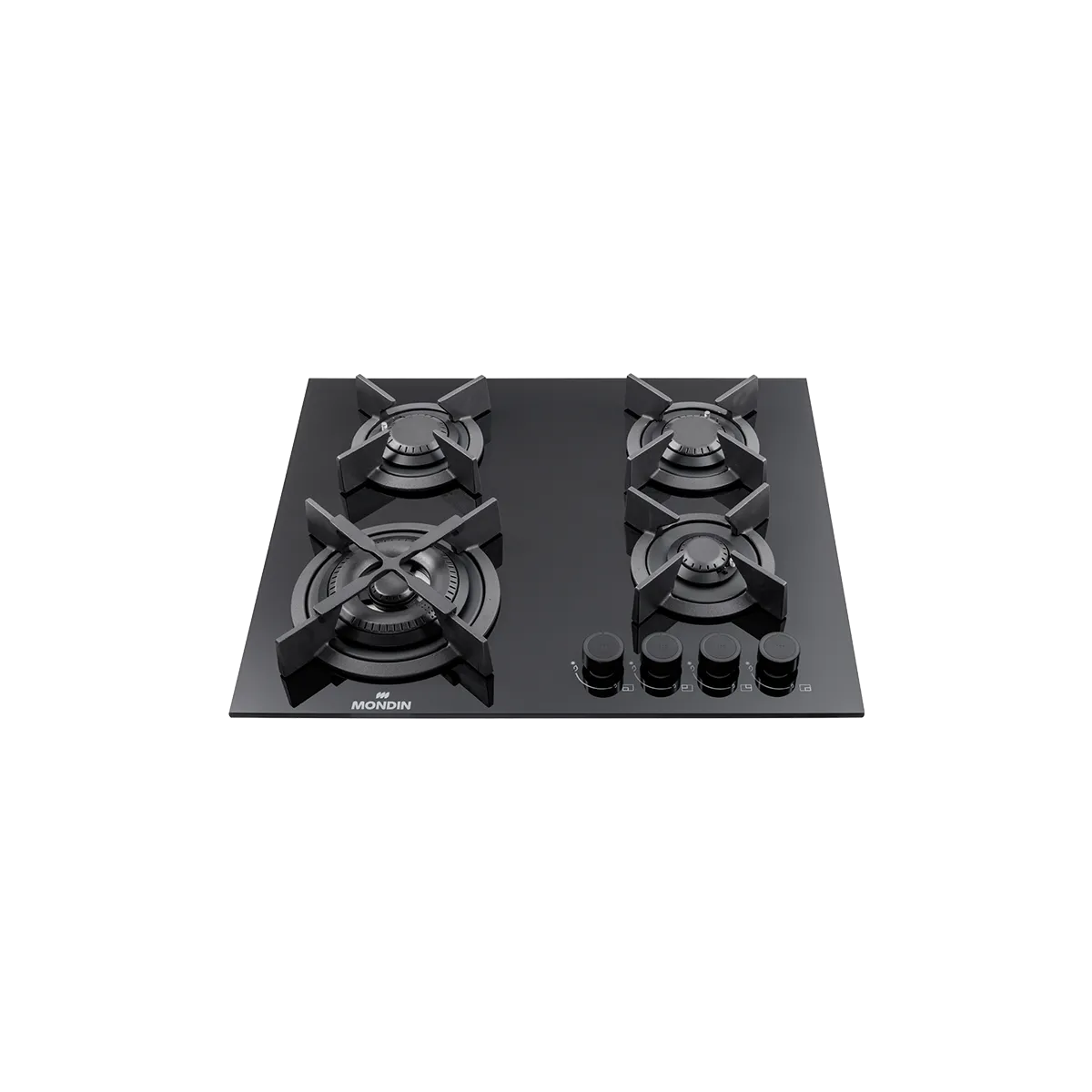 Mondin Murano CI604VTIL piano cottura 60 cm vetro nero