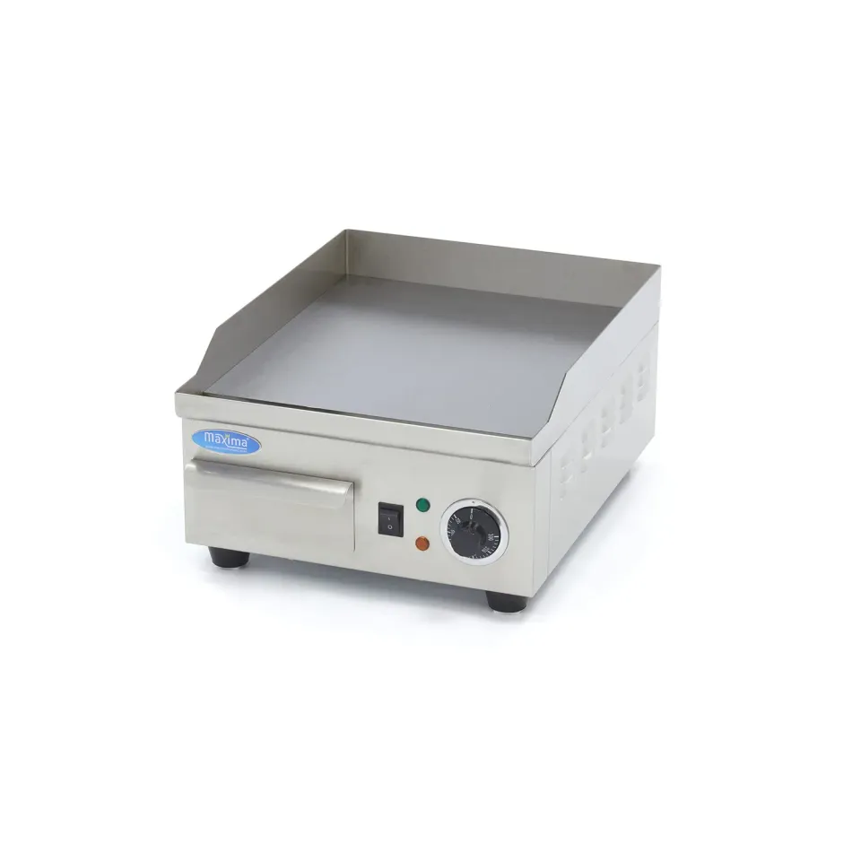 Maxima Gastro piastra elettrica liscia 36 cm 2000W
