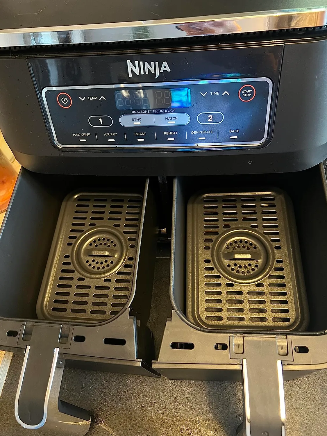 Ninja Foodi Dual Zone Friggitrice Aria 7,6L Nero