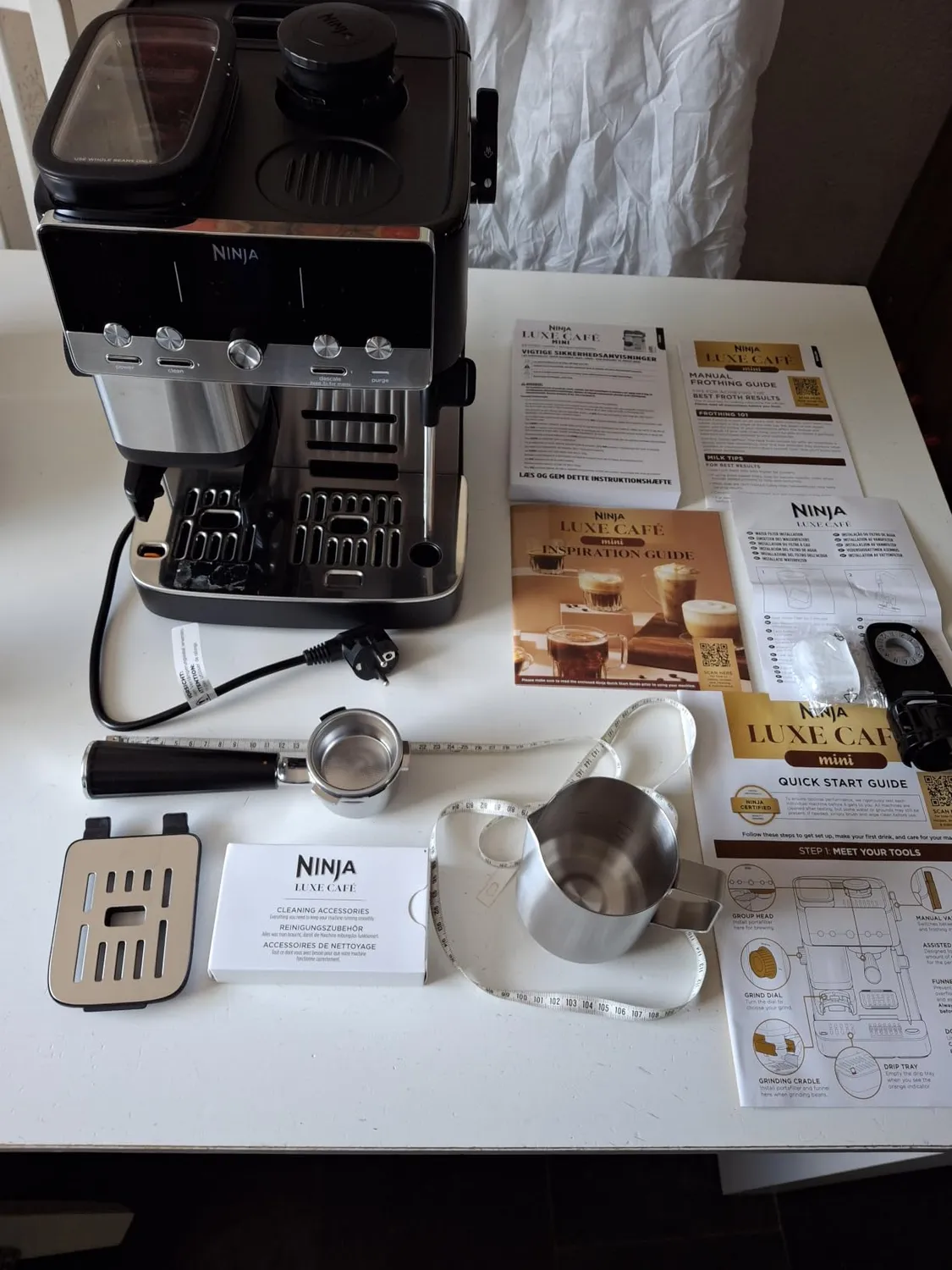 Ninja Luxe Café Mini ES301EU macchina caffè espresso e filtrato 1,3L