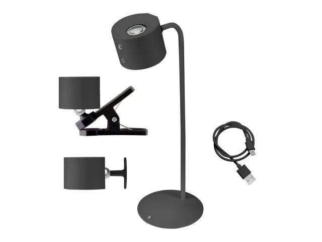 Beper Luminì lampada ricaricabile LED touch 39,5 cm 3 luci