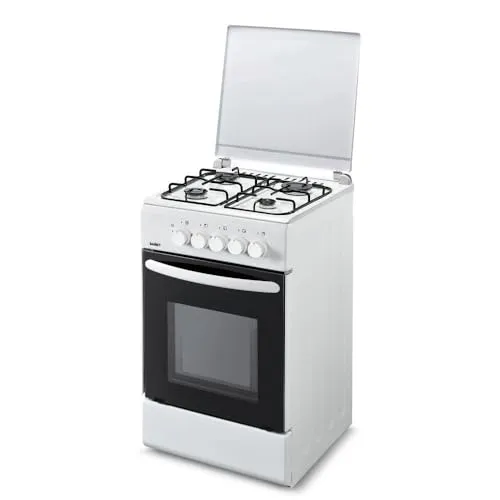 Samet cucina a gas bianca 50x50 cm 4 fuochi